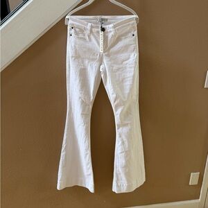 Alice + Olivia Crisp White Denim